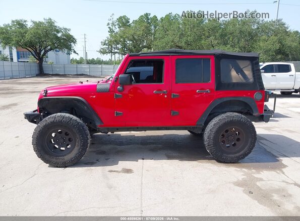 1C4BJWDG3HL561447 2017 JEEP WRANGLER UNLIMITED Red Панорамний вид салону 360°
