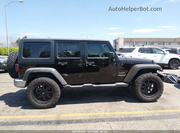 1C4BJWDG3HL642237 2017 JEEP WRANGLER UNLIMITED Black Вид задньої частини салону