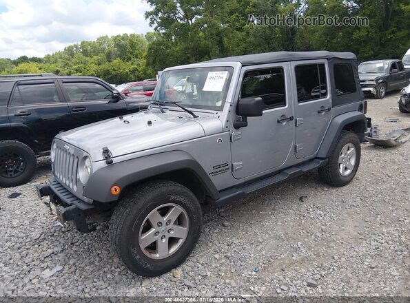 1C4BJWDG3HL689901 2017 JEEP WRANGLER UNLIMITED Black Առջևի ձախ երեք քառորդ տեսարան
