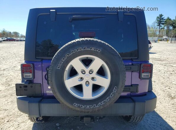1C4BJWDG3JL829578 2018 JEEP WRANGLER Purple Rear view