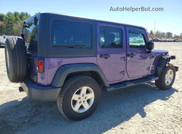 1C4BJWDG3JL829578 2018 JEEP WRANGLER Purple Rear right