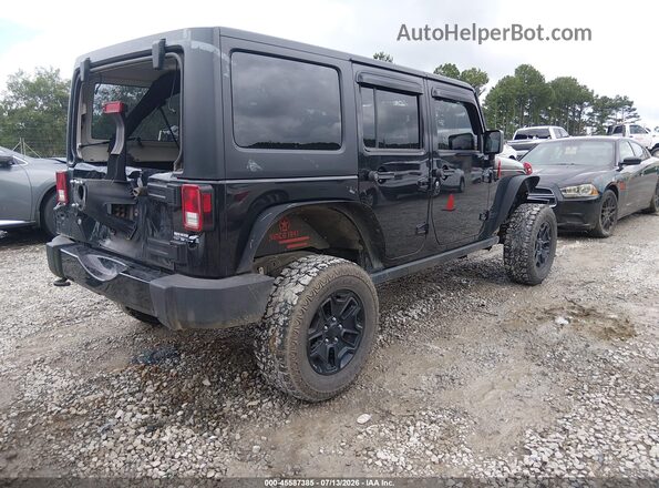 1C4BJWDG4GL132350 2016 JEEP WRANGLER UNLIMITED Black უკანა მარჯვენა