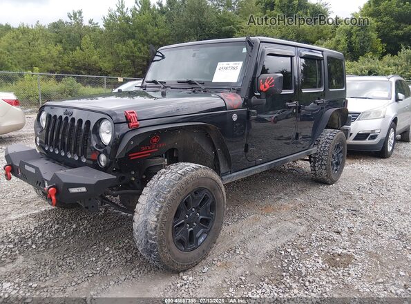 1C4BJWDG4GL132350 2016 JEEP WRANGLER UNLIMITED Black წინა მარცხენა ხედი სამი მეოთხედიდან