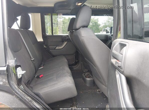 1C4BJWDG4GL132350 2016 JEEP WRANGLER UNLIMITED Black VIN კოდის სტიკერის ხედი