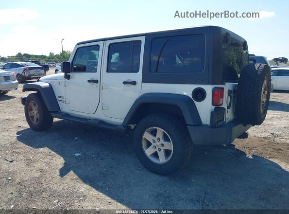 1C4BJWDG4GL139010 2016 JEEP WRANGLER UNLIMITED Белый Задняя левая четверть