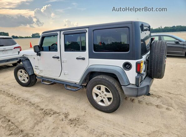 1C4BJWDG4GL264458 2016 JEEP WRANGLER White Задня ліва чверть