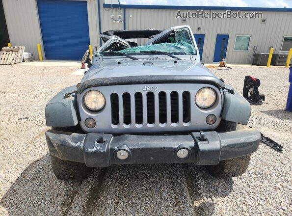 1C4BJWDG4GL327865 2016 JEEP WRANGLER Gray წინა ხედი