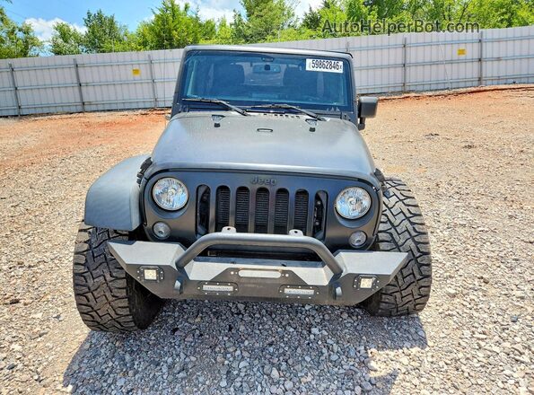 1C4BJWDG4HL580010 2017 JEEP WRANGLER Black Widok z przodu