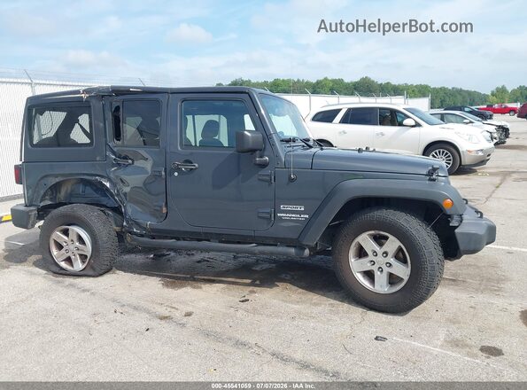 1C4BJWDG4HL621932 2017 JEEP WRANGLER UNLIMITED Серый Вид задней части салона