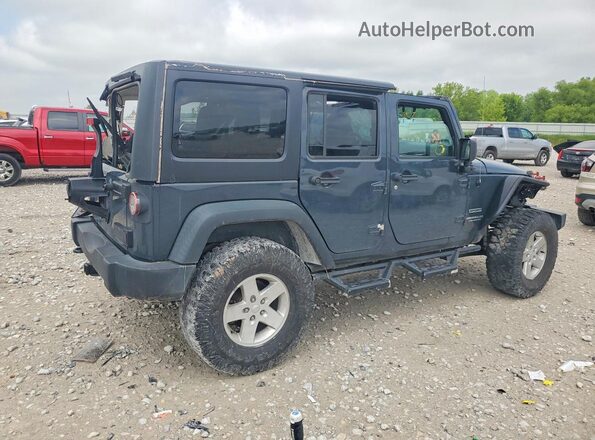 1C4BJWDG4HL646023 2017 JEEP WRANGLER Угольный Задняя правая четверть