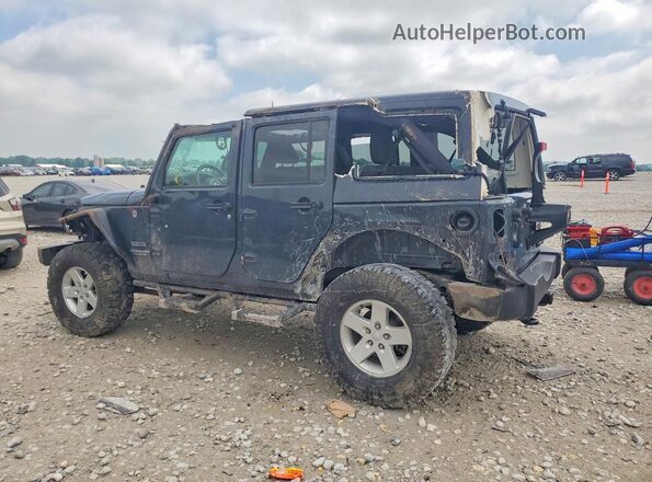 1C4BJWDG4HL646023 2017 JEEP WRANGLER Угольный Задняя левая четверть