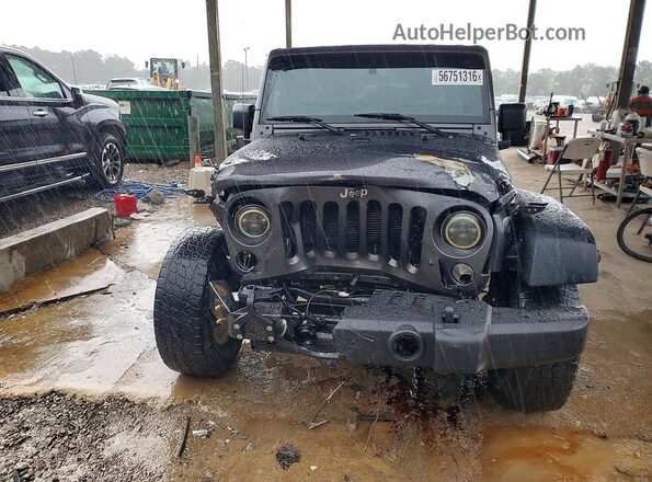 1C4BJWDG4HL681712 2017 JEEP WRANGLER Gray Front view