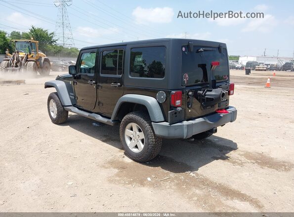 1C4BJWDG4HL745733 2017 JEEP WRANGLER UNLIMITED Black Tył lewy
