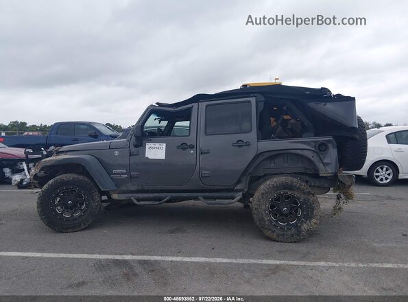 1C4BJWDG4JL834773 2018 JEEP WRANGLER Gray Панорамний вид салону 360°
