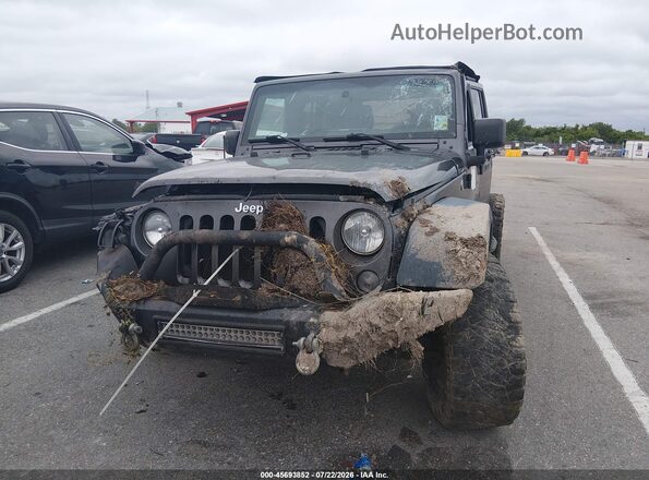 1C4BJWDG4JL834773 2018 JEEP WRANGLER Gray Вид щитка приладів