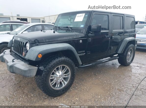 1C4BJWDG5GL202678 2016 JEEP WRANGLER UNLIMITED Black Vista tres cuartos delantera izquierda