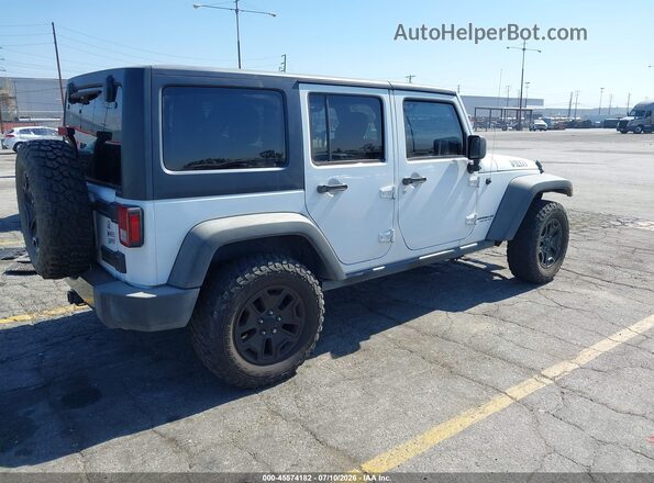 1C4BJWDG5GL240119 2016 JEEP WRANGLER UNLIMITED White Задня права чверть