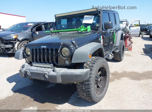1C4BJWDG5HL622653 2017 JEEP WRANGLER UNLIMITED Black Przód lewy