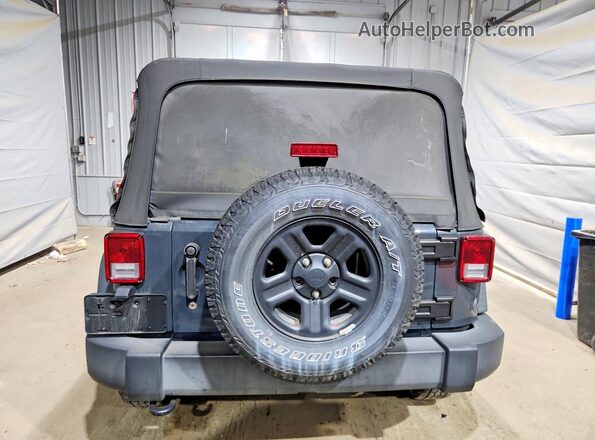1C4BJWDG5JL830022 2018 JEEP WRANGLER Gray უკანა ხედი