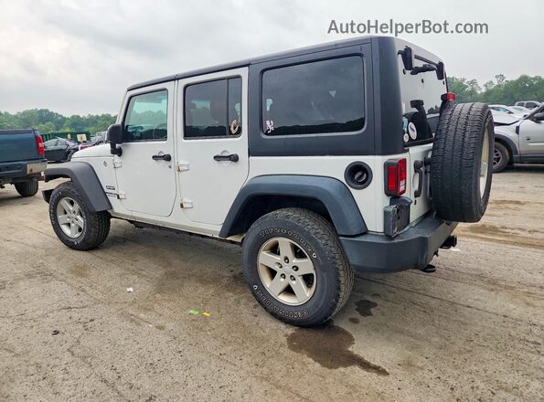 1C4BJWDG6GL206013 2016 JEEP WRANGLER White Rear left