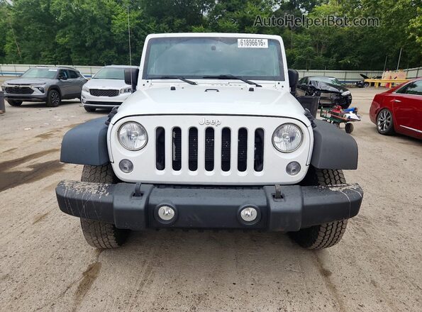 1C4BJWDG6GL206013 2016 JEEP WRANGLER White Front view