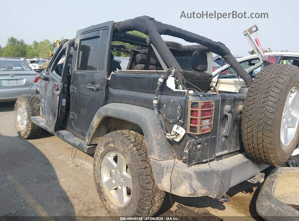 1C4BJWDG6GL257754 2016 JEEP WRANGLER UNLIMITED Black Tył lewy