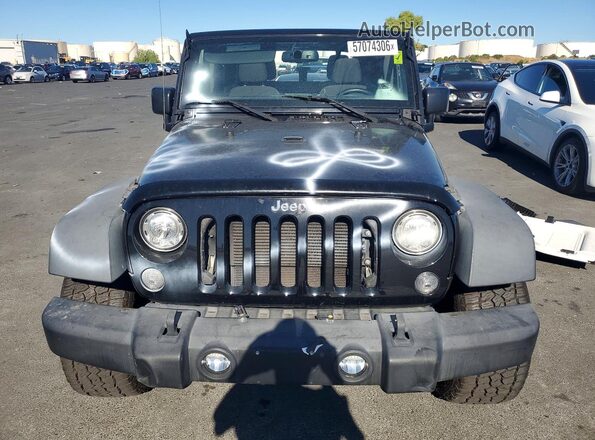 1C4BJWDG6HL704875 2017 JEEP WRANGLER Black წინა ხედი