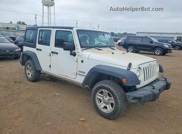 1C4BJWDG6HL741862 2017 JEEP WRANGLER White Передня права чверть