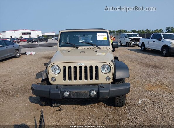 1C4BJWDG6JL807378 2018 JEEP WRANGLER Кремовый Вид задней части салона