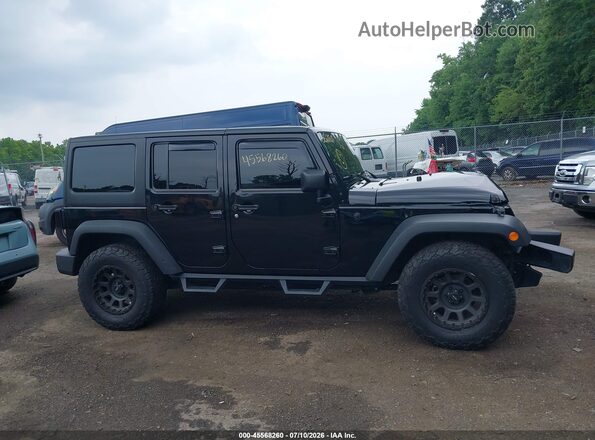 1C4BJWDG6JL878807 2018 JEEP WRANGLER Black უკანა სალონის ხედი