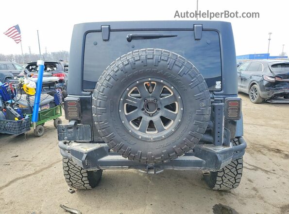 1C4BJWDG7GL155668 2016 JEEP WRANGLER Черный Вид сзади
