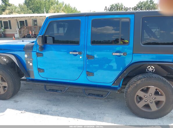1C4BJWDG7GL192901 2016 JEEP WRANGLER UNLIMITED Blue 
