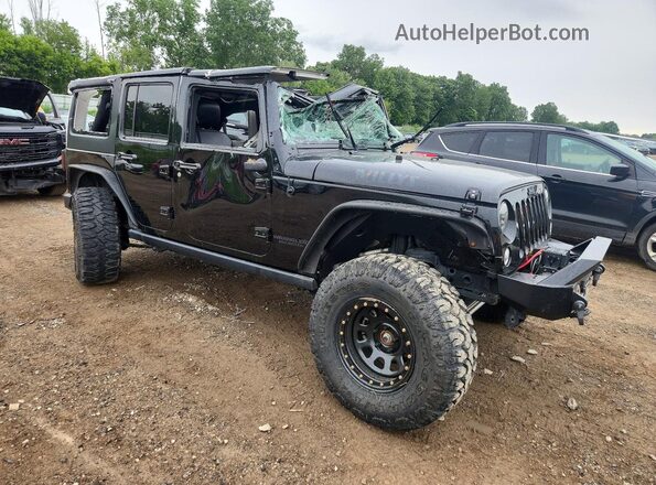 1C4BJWDG7HL593463 2017 JEEP WRANGLER Black Передня права чверть