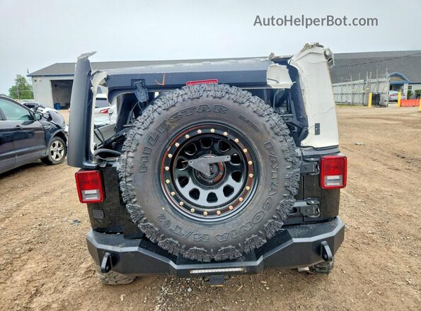 1C4BJWDG7HL593463 2017 JEEP WRANGLER Black Вид ззаду