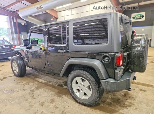 1C4BJWDG7HL704447 2017 JEEP WRANGLER Black Trasero izquierdo