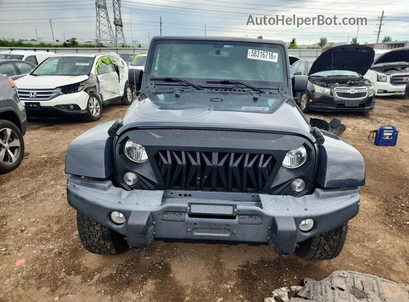 1C4BJWDG7JL865824 2018 JEEP WRANGLER Серый Вид спереди