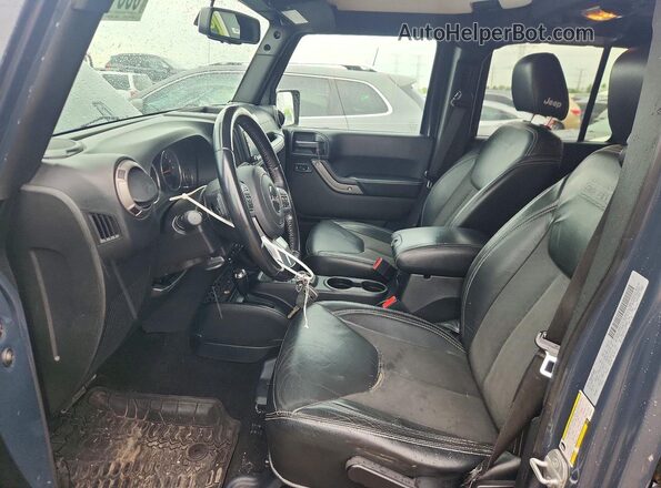 1C4BJWDG7JL865824 2018 JEEP WRANGLER Серый Вид салона спереди