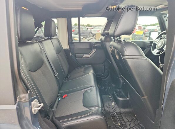 1C4BJWDG7JL865824 2018 JEEP WRANGLER Серый Вид задних сидений