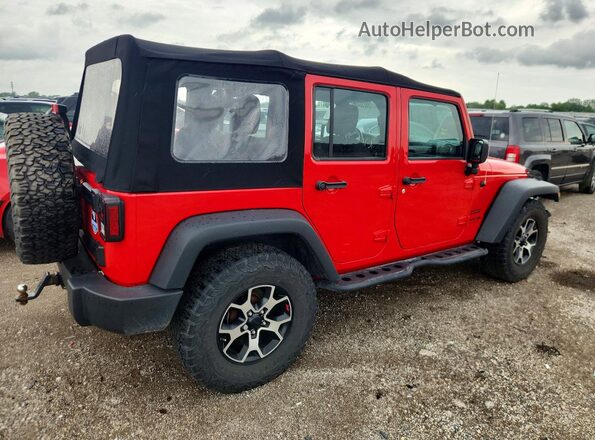 1C4BJWDG7JL899262 2018 JEEP WRANGLER Red Tył prawy