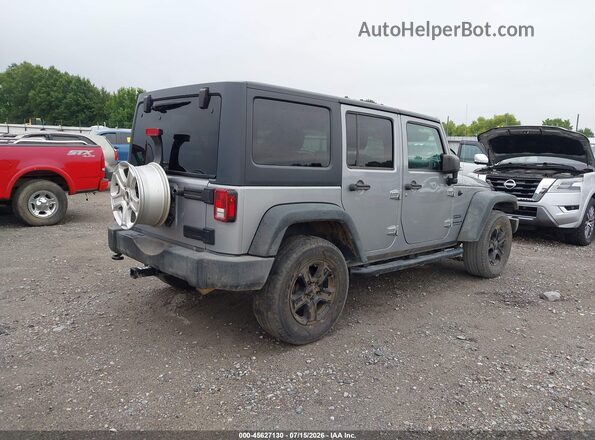 1C4BJWDG8GL161172 2016 JEEP WRANGLER UNLIMITED Silver Rear right