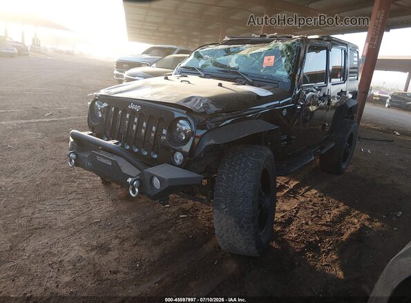 1C4BJWDG8GL183544 2016 JEEP WRANGLER UNLIMITED Black Передня ліва чверть