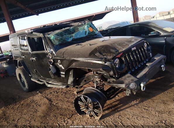 1C4BJWDG8GL183544 2016 JEEP WRANGLER UNLIMITED Black Вид спереду