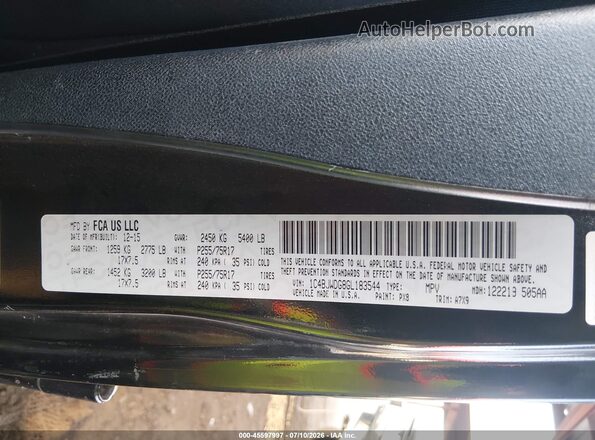 1C4BJWDG8GL183544 2016 JEEP WRANGLER UNLIMITED Black Вид підкапотного простору