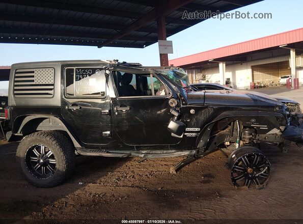 1C4BJWDG8GL183544 2016 JEEP WRANGLER UNLIMITED Black Вид задньої частини салону