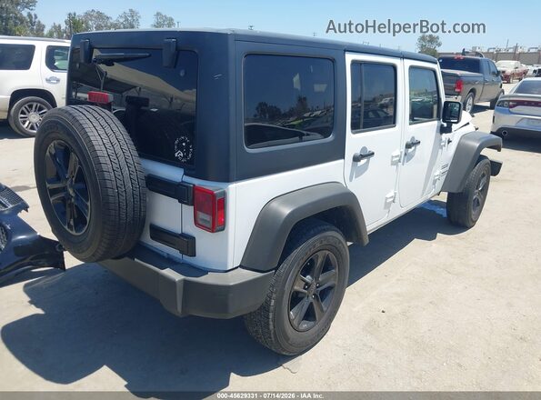 1C4BJWDG8GL266018 2016 JEEP WRANGLER UNLIMITED Белый Задняя правая четверть