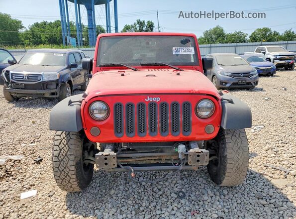 1C4BJWDG8GL285300 2016 JEEP WRANGLER Red წინა ხედი