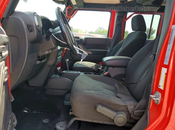 1C4BJWDG8GL285300 2016 JEEP WRANGLER Red წინა სალონის ხედი