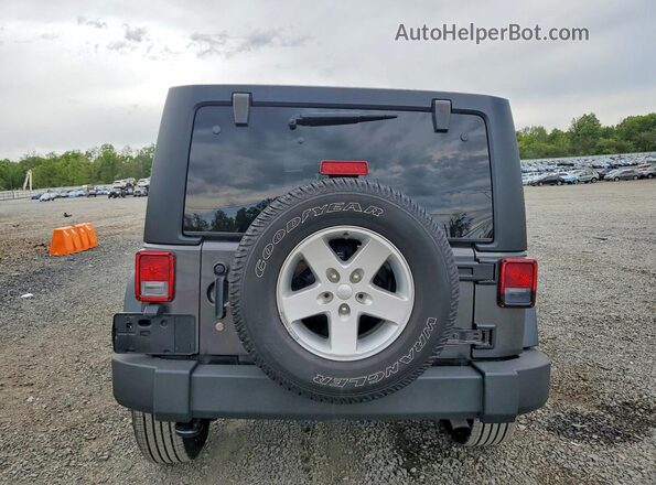 1C4BJWDG8GL305075 2016 JEEP WRANGLER Gray უკანა ხედი