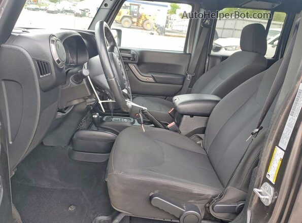 1C4BJWDG8GL305075 2016 JEEP WRANGLER Gray წინა სალონის ხედი