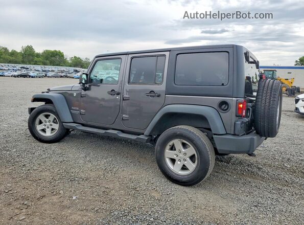 1C4BJWDG8GL305075 2016 JEEP WRANGLER Gray უკანა მარცხენა